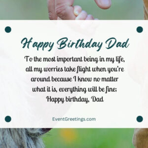 88 Best Birthday Wishes For Dad From Son Or Daughter