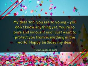 50 Cute Happy Birthday To My First Born Son With Love