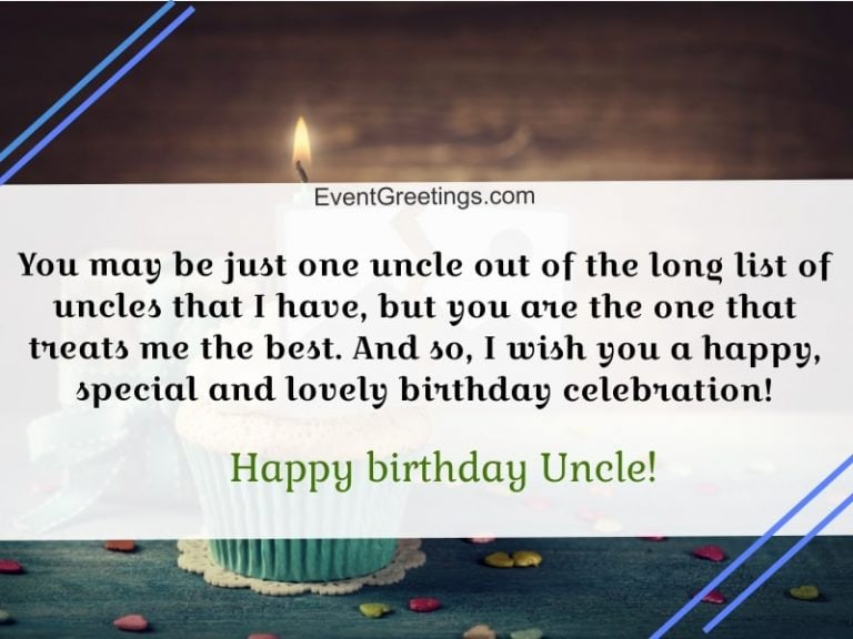 60 Best Birthday Wishes For Uncle To Show Respect And Love