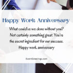 55 Best Work Anniversary Wishes And Messages