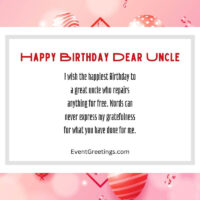 60 Best Birthday Wishes For Uncle To Show Respect And Love