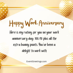 55 Best Work Anniversary Wishes And Messages