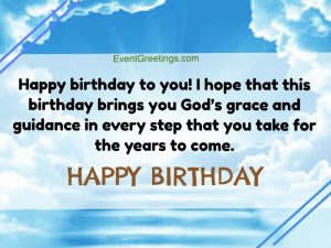 70 Religious Birthday Wishes And Messages – Events Greetings