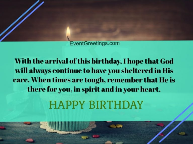 70 Religious Birthday Wishes And Messages – Events Greetings