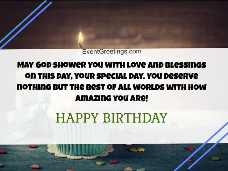 70 Religious Birthday Wishes And Messages – Events Greetings