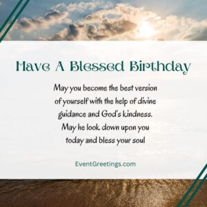 70 Religious Birthday Wishes And Messages – Events Greetings