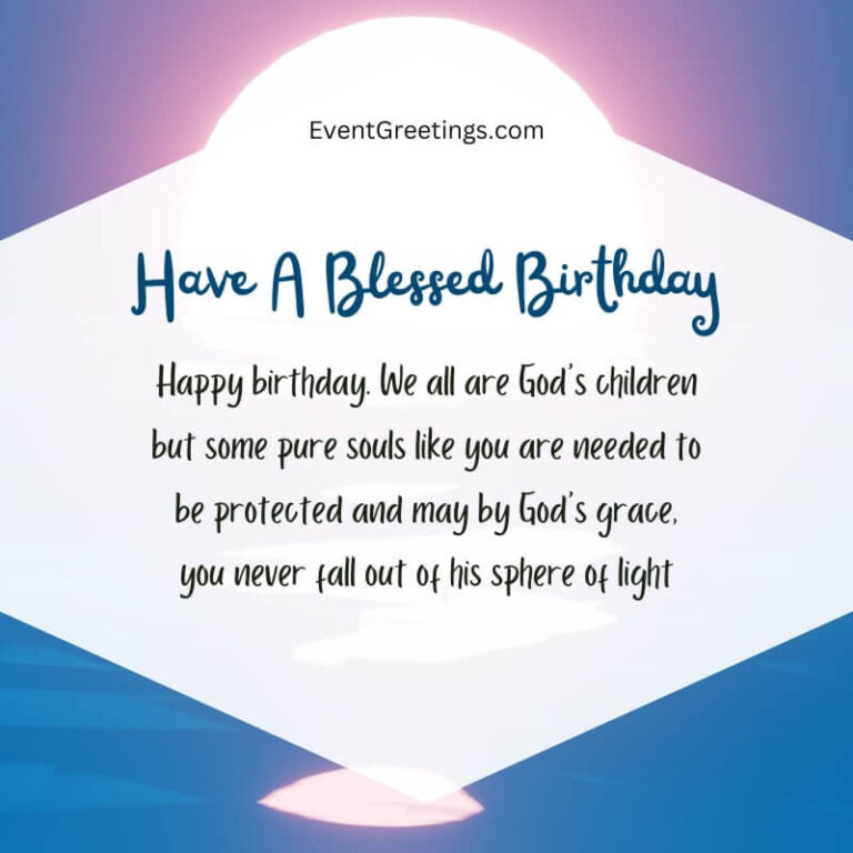70 Religious Birthday Wishes And Messages – Events Greetings