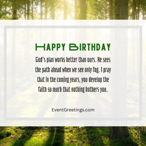 70 Religious Birthday Wishes And Messages – Events Greetings