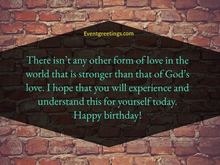 70 Religious Birthday Wishes And Messages – Events Greetings