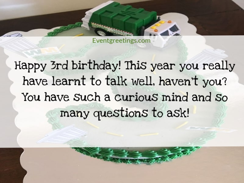 20 Best Happy 3rd Birthday Quotes And Wishes