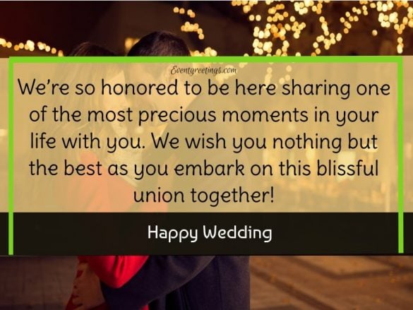 60 Best Wedding Wishes And Messages To Write In Wedding Card