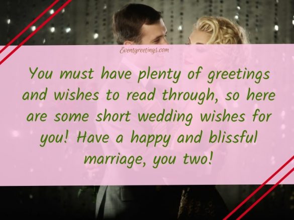 25 Best Wedding Wishes And Messages For Newly Married Couple