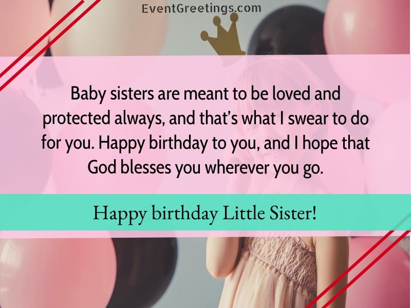 Happy Birthday Quotes For A Little Sister Birthday Cake Images