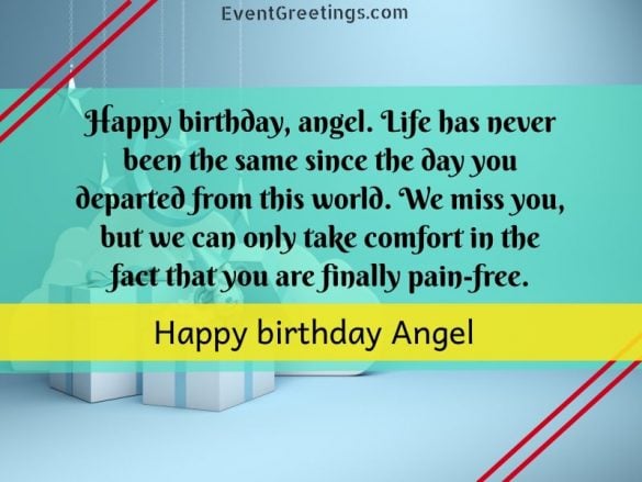 15 Cute Happy Birthday Angel Wishes To Remember Little One
