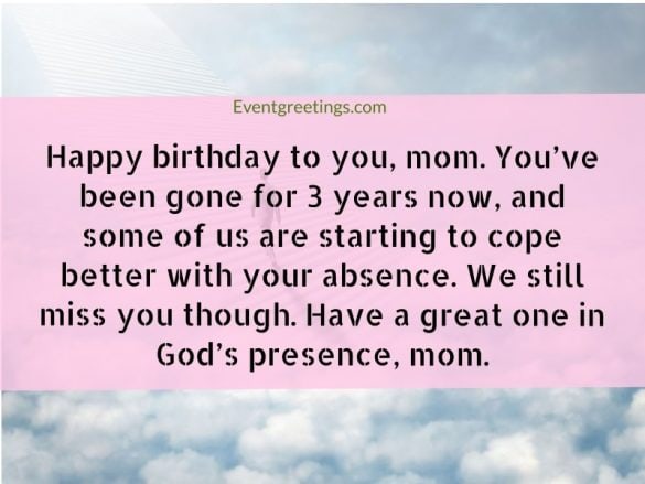 35 Best Happy Birthday In Heaven Mom Quotes With Images