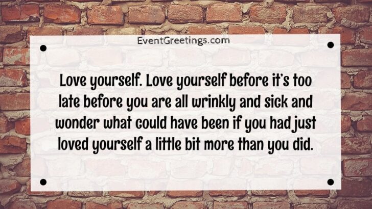 Love Yourself Quotes