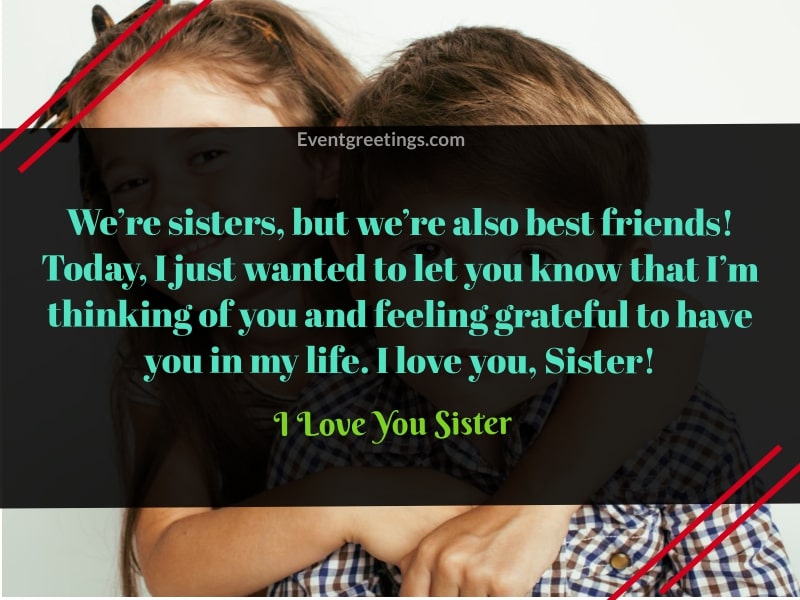 thinking about you sister quotes