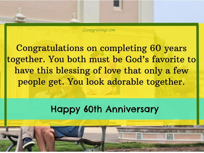 25 Amazing Happy 60th Wedding Anniversary Wishes Events Greetings