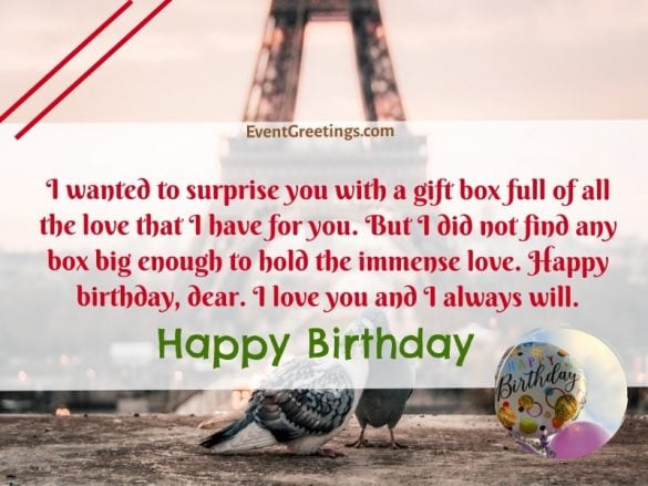 40 Sweet Birthday Wishes For Girlfriend Happy Birthday Girlfriend 5569