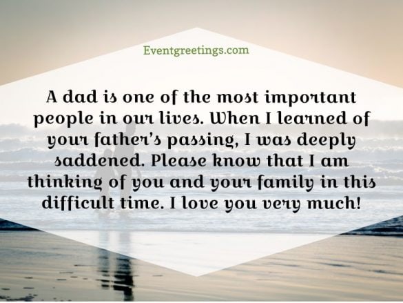 70 Touching Loss of Father Quotes - Sympathy And Condolence Messages