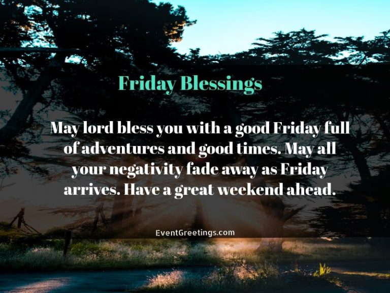 35 Friday Morning Blessings And Quotes With Images – Events Greetings