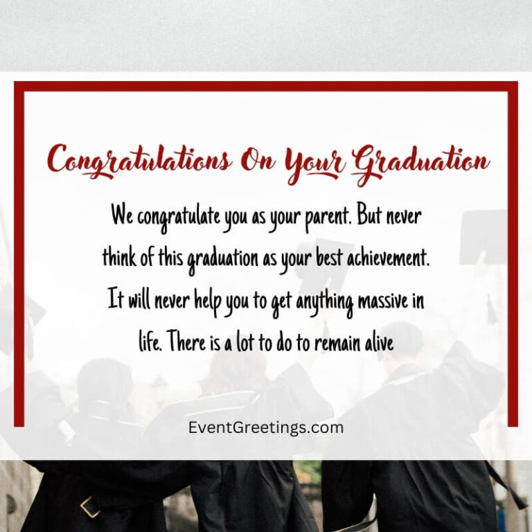 55 Best Graduation Congratulations Messages And Wishes