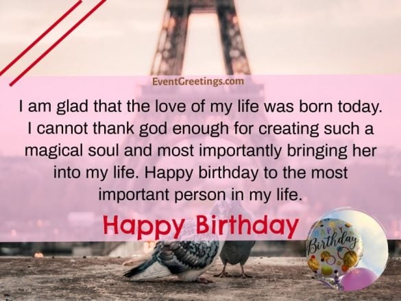 40 Sweet Birthday Wishes For Girlfriend - Happy Birthday Girlfriend