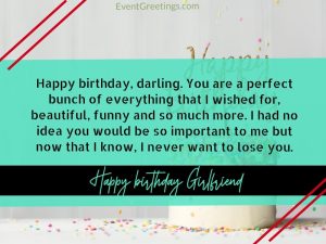 40 Sweet Birthday Wishes For Girlfriend - Happy Birthday Girlfriend