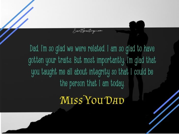 40 Touching I Miss You Dad Quotes And Messages