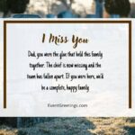 40 Touching I Miss You Dad Quotes And Messages