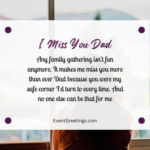 40 Touching I Miss You Dad Quotes And Messages