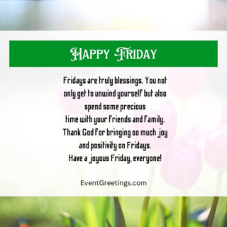 70 Friday Morning Blessings And Quotes With Images