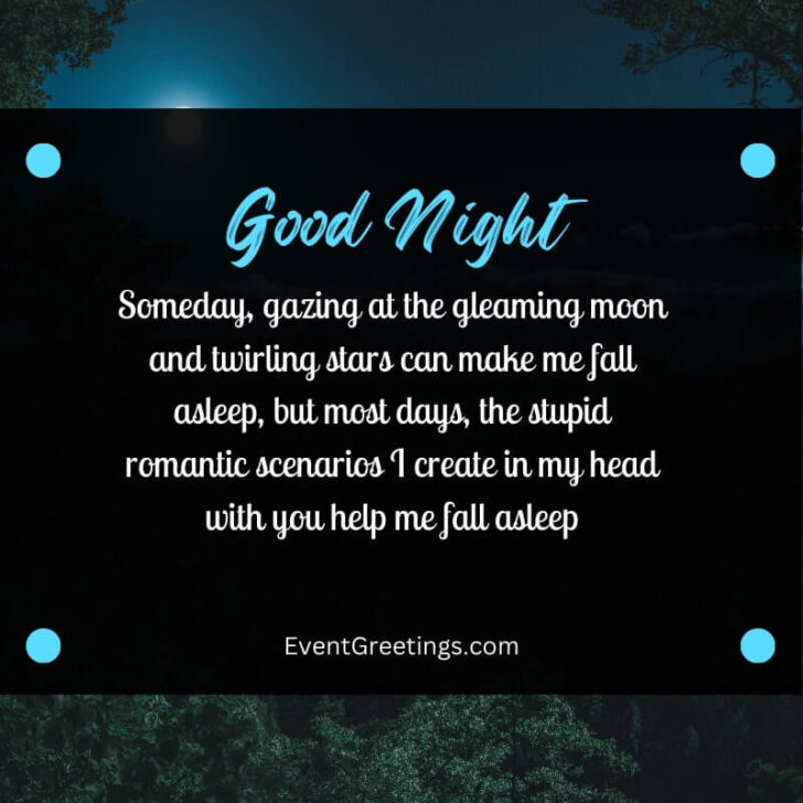 55 Romantic Good Night Messages For Him With Love