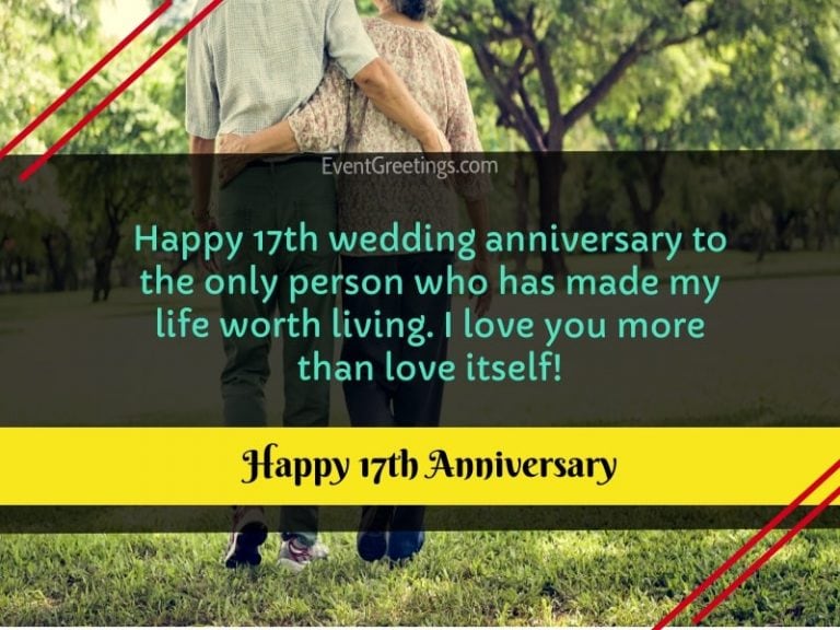 15 Best Happy 17th Anniversary Wishes To Celebrate Special Moment