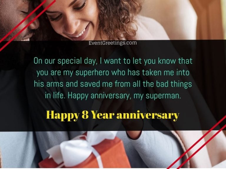 50 Exclusive 8 Year Wedding Anniversary Wishes And Quotes With Images