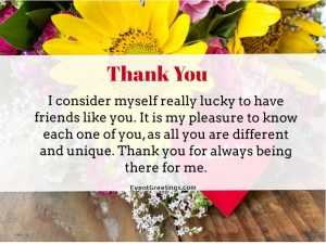 40 Best Thank You Quotes And Messages For Friends Events Greetings