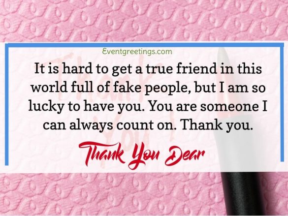 40 Best Thank You Quotes And Messages For Friends Events Greetings