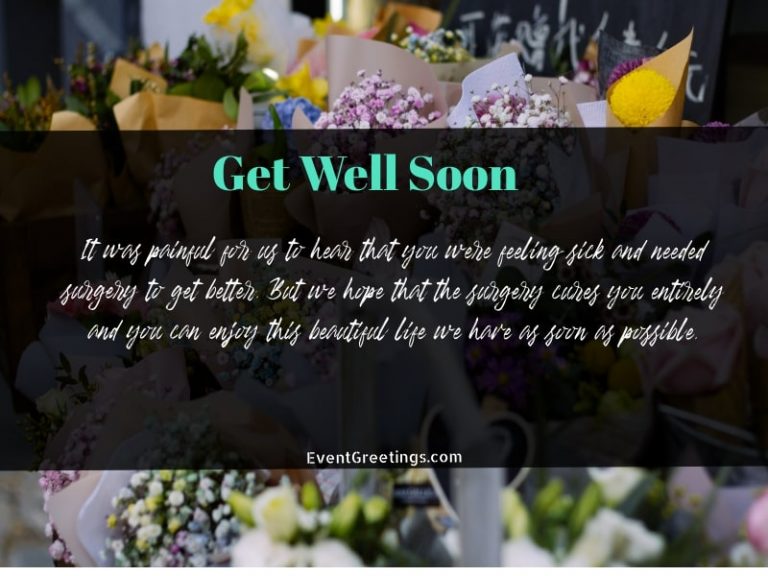 25 Best Surgery Wishes And Messages For Dearest One