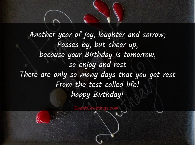 20 Best Birthday Poem For Friend – Events Greetings