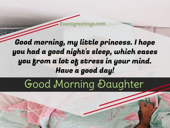 50 Cute Good Morning Daughter Quotes With Images – Events Greetings