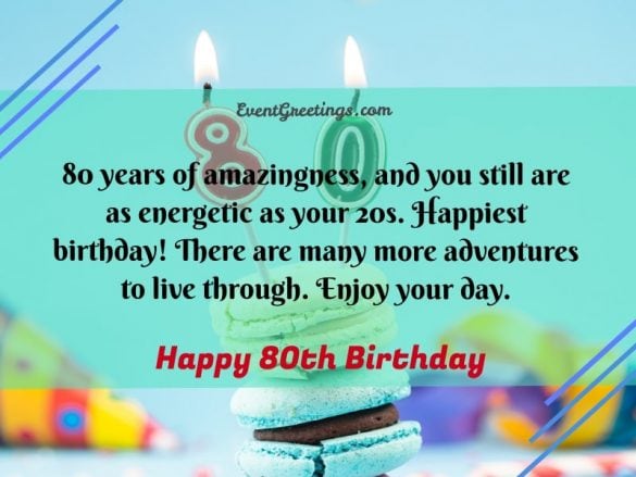  80Th Birthday Quotes N Wishes  Learn more here 