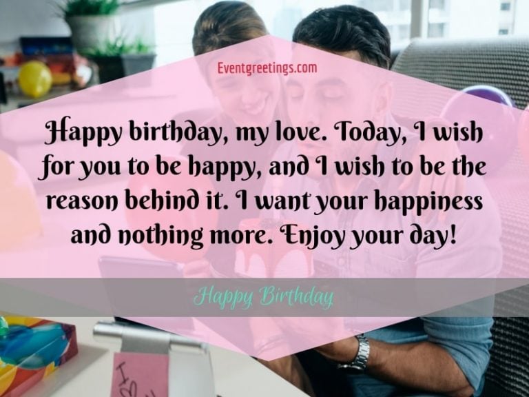 20 Happy Birthday Wishes For Fiancé – Events Greetings