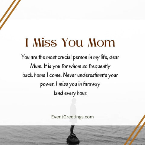 35 Heartfelt Miss You Mom Quotes And Sayings