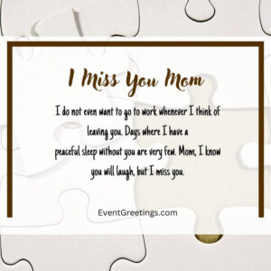 35 Heartfelt Miss You Mom Quotes And Sayings