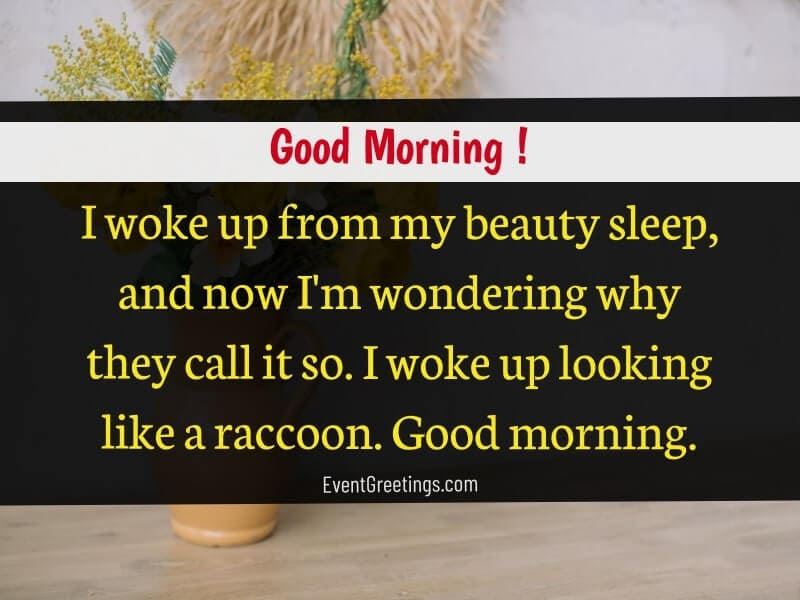funny morning quote