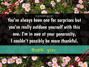 20 Best Thank You Note For Gift-message And Wording – Events Greetings