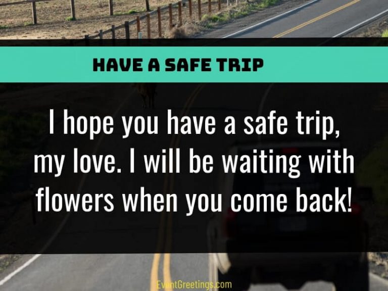 safe trip sms to girlfriend