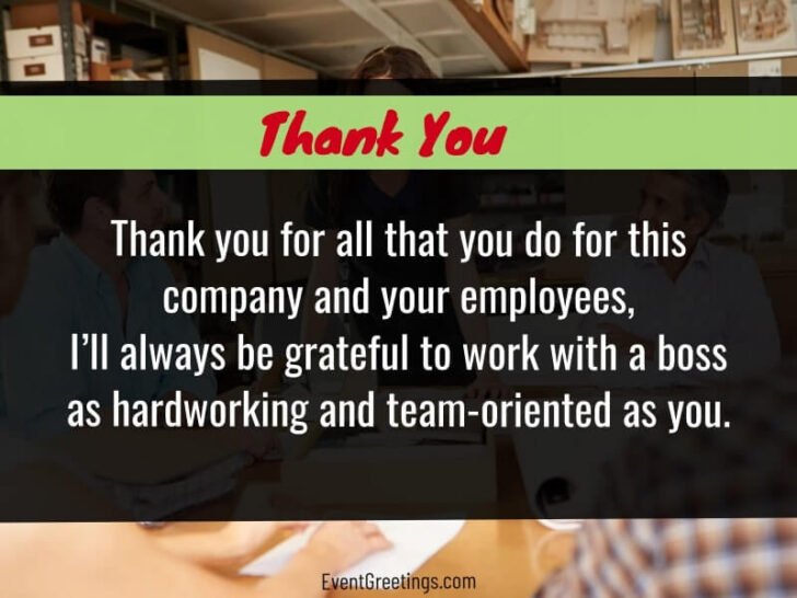 20 Appreciation Quotes for Boss to Say Thank You – Events Greetings