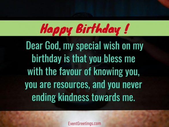 Birthday Prayers For Myself To Thank God – Events Greetings