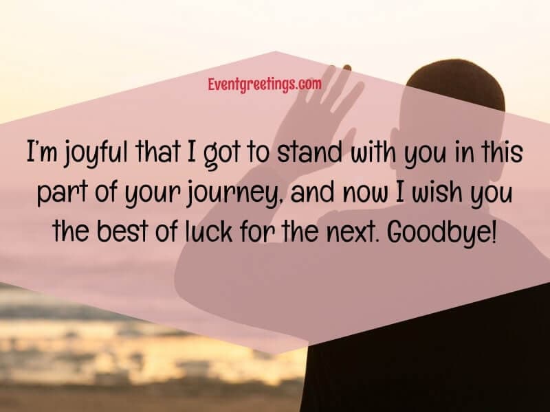 35 Farewell Messages And Wishes – Events Greetings